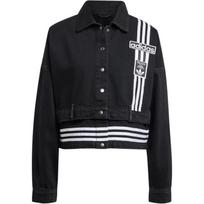 Adidas Originals trijų dryžuotas džinsinis švarkas JJ3095 XS