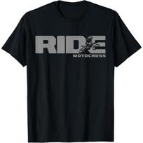 Ride Dirt Bike Motocross Apparel Motorcycle Rider TShirt 100 Cotton ONeck Short Sleeve Summer Casual Mens Tshirt Streetwear S juoda