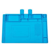 Silicone Pad Desk Platform Silicone Table Mat for Soldering Station Iron Phone PC Repair Mat Magnetic Heat Insulation