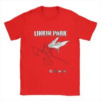 Men L-Linkin P-Park T Shirts Band  Cotton Clothing Cool Short Sleeve Crew Neck Tee Shirt 4XL 5XL 6XL T-Shirts S