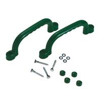 Playhouses Grab Handle Bars Climb Play Playrooms Ladder Handle for Park, Backyard TreeHouses Playhouses Easily Install tamsiai žalia spalva