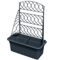 VAZONAS SU PERGOLA BLOMA 60CM ANTRACITO SPALVOS 760674