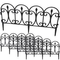 PLASTIKINĖ SODO TVORELĖ JUODA 59x33CM 4 PANELĖS KINZO 261225