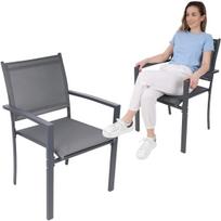 SODO KĖDĖ 57X57X88CM TEXTLINE, KOMPLEKTAS 2 VNT. 1065007