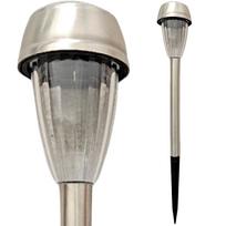 SAULĖS ENERGIJOS LEMPA 6X39,5CM INOX 1074641