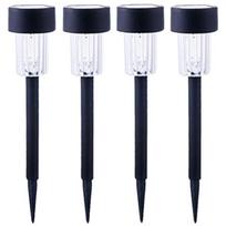 SAULĖS ENERGIJOS PLASTIKINIS ŠVIESTUVAS 4,5x31CM LED RINKINYS 4VNT. 1061535