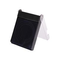 Plastikinis dėklas medaliui 70mm 116x84x18mm mėlynas – A005B BK/BU H1/BL
