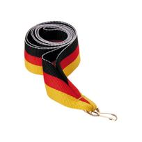 Kaspinas 11 mm – juodas-raudonas-geltonas V8-BK/R/Y
