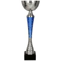 Metalinis sidabrinės ir mėlynos spalvos prizas TUMAS BL 9218D