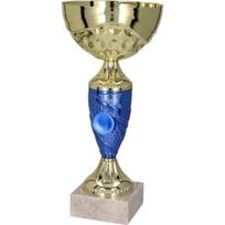 Metalinis taurių rinkinys aukso-mėlynos spalvos T-S 9058A 9058A
