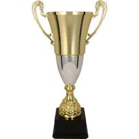 Metalinė taurė aukso-sidabro spalvos BALTA 2071D