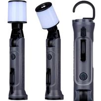 TURISTINIS ŽIBINTĖLIS SU PASUKAMA GALVUTE IR MAGNETU LED USB 1200mAh GRUNDIG 587929