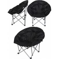 SULANKSTOMA TURISTINĖ KĖDĖ TRIP 83x80x40CM JUODA 1055756
