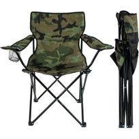 SULANKSTOMA TURISTINĖ KĖDĖ 50X50X80CM CAMUFLAGE 1064987