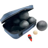 PETANKĖS RUTULIAI 6 VNT. – JUODI BOULE PETANQUE RINKINYS SU DĖKLU ENERO PRO 1046624