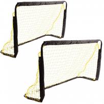 FUTBOLO VARTŲ RINKINYS 2 VNT. SU TINKLU 120x70x40CM ENERO 1063607