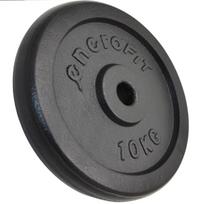 KETAUS SVORIS JUODAS 10KG ENERO FIT fi26,5 1VNT. 585234