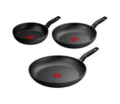 Tefal - 3 dalių keptuvių rinkinys DARK ESSENTIAL