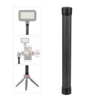 Stabilizatoriaus prailginimo strypo anglies pluošto juosta Universalus rankinis fotografavimo stulpas su 1/4 colio varžtu 35cm juoda