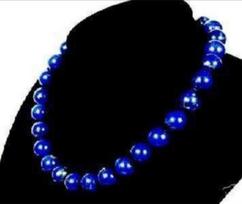Stulbinantis!8 mm egiptietiško lapis lazurito karoliai