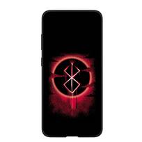 Telefono dėklas, skirtas „Samsung Galaxy S25 S24 S23 iPhone 16 15 Xiaomi Redmi Note 14 13 12 16E X 8 11 Pro Max OPPO Moto Huawei A05 A16 Anime Berserk Guts“ dangtelis for Redmi Note 12 Pro 5G rausvai ruda