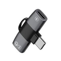Skirstytuvas USB Type C Adapteris Keitiklis Greitas Įkrovimas OTG 2 viename Adapteris Nešiojamas Mini Type C 2-in-1 Daugiafunkcis Adapteris