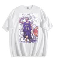Jason Williams Kings Marškinėliai - Klasikinis NBA Žaidimo Organizatoriaus Dizainas Unisex Marškinėliai Unisex T-Shirt XXL