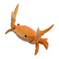 Playfulness Crabs Holding Barbell Bookend Lovely Desk Accessory For Students And Professional geltona