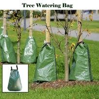 Tree Watering Bags 20 Gallon Slow Release Drip Tree Irrigation Bags PVC Material žalia