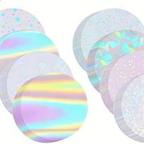 200 vnt. 58 MM Jiggle lazerinės plėvelės ženklelių gaminimo mašina, be pjovimo, blizgi plėvelė, skardinės plokštelės ženklelių gaminimo mašina, stiklo šukės žvaigždės širdies kombinuotas rinkinys
