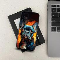 Animal French Bulldog Phone Case For Samsung S24,S21,S22,S23,S30,Ultra,S20,Plus,Fe,Lite,Note,10,9,5G Black Soft Cover Samsung S21fe