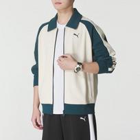 PUMA Color-block Full-Zip Sporty Cardigan Jacket M