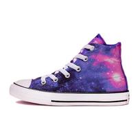 Converse Chuck Taylor All Star Patogūs universalūs aukštakulniai drobės batai Vaikiški kedai Violetiniai 665400F 37.5