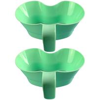 Ergonomic Orals Care Cup 900ml Spit Cup Basin For Bedridden Seniors With AntiSlip Grip Widely mouth For Easy Cleaning 1