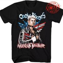 Retas Cody Rhodes marškinėlis Juodas Dovana Gerbėjams Vyrams Moterims S-5XL Marškinėlis Unisex Marškinėlis S