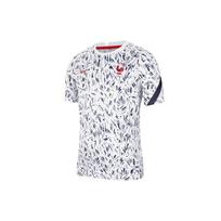 Nike FFF trumpomis rankovėmis futbolo marškinėliai Balti/Pilkai mėlyni/Universiteto raudoni Vyriški Streetwear CD2578-100 S