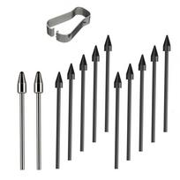 Titanium Alloy Plastic Fine Point Pencil Nibs with Clip Stylus Tips for Samsung Tab S9/S9FE+/S9 Ultra/S8/S8+/S8 juoda