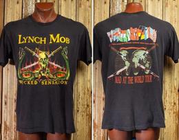 Lynch Mob Mad At The World Tour Concert T Shirt Mens Womens Tees Top Full Size S-4XL M