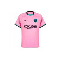 Nike FC Barcelona Gerbėjų Edition Futbolo Marškinėliai Vyriški Viršutiniai Drabužiai Lazerinė Rožinė CK7819-654 M