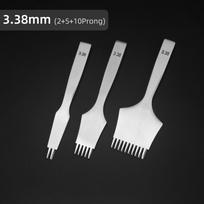 Plieno Aštrus Kaltai Prancūziško Stiliaus Odos Pradūrimo Įrankiai Odos Pradūrimo Įrankis Polish-2.7/3.0/3.38/3.85mm gray