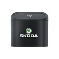 Automobilio šiukšliadėžė Atliekų dėklas Laikymo kibiras Priedai Skoda Octavia Rapid Kodiaq Fabia Karoq Superb Scala Kamiq For Skoda