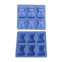 Mini Highland Cow Ice Cube Mold Food-Grade Flexible Silicone Ice Tray Easy 1pc