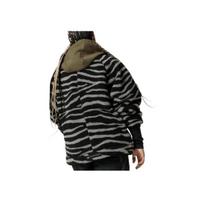 adidas by Stella McCartney Gyvūnų rašto vilnos striukė Balandžių pilka Moteriška H24064 XXS