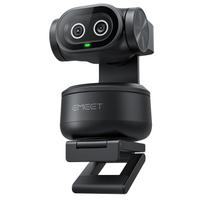 EMEET PIXY 4K Webcam AI PTZ PDAF Sony Three Preset Gesture Compatible with 2 for Streaming - Auto-Tracking Camera, High-Speed Autofocus, 1/2.55