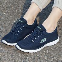 Skechers Moteriški laisvalaikio vaikščiojimo batai 12985-NVLB US 8 tamsiai mėlyna spalva