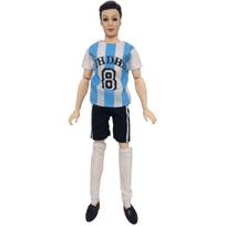 1 rinkinys 1/6 Futbolas Sportiniai drabužiai Keno berniuko lėlės apranga Top šortai Kojinės Barbės vaikinui Ken Doll Vyriški gimnastikos kostiumai violetinė