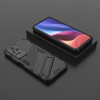 Xiaomi Poco F4 5G dėklas, smūgiams atsparus šarvuotas magnetinis automobilinis laikiklis, telefono dėklai Mi Poxo Poko Litte F4 F 4 PocoF4 galinis dangtelis For Poco F4 5G juoda