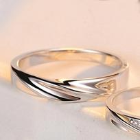Mobius Ring Couple Ring Female Korean Version Niche Design High Sense Simple Men's and Women's Pair Ring Adjustable Ring