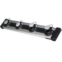 Aluminum Alloy Slide Track Rail Bracket Canoes Kayak Mount Base Fishing Rod Holder Mounting Base Rack Easy to Use