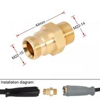 High Pressure Water Gun Adapter for M22-14 Brass Connector Compatible with TRD Karcher HD Series Pressure Washers